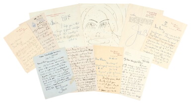 View full screen - View 1 of Lot 106. John Betjeman | Seven autograph letters signed, to Dawn Arlott, 1951-64.