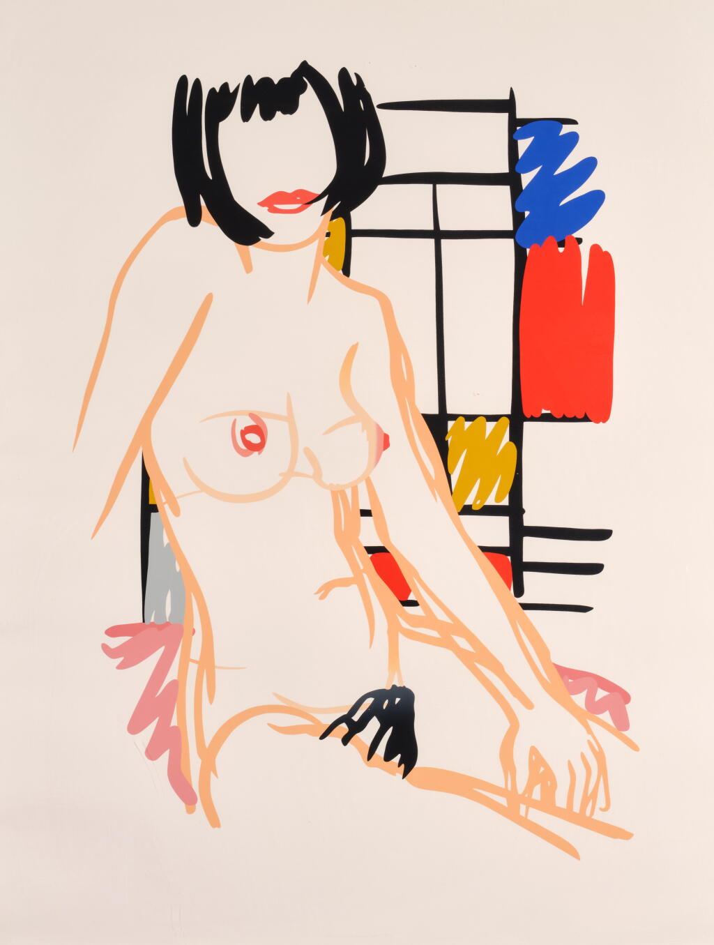 View full screen - View 1 of Lot 192. Monica with Mondrian.