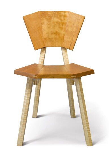 View full screen - View 1 of Lot 48. "Shell Back" Chair.