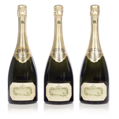 View full screen - View 1 of Lot 339. Krug, Clos du Mesnil 1988 (3 BT).