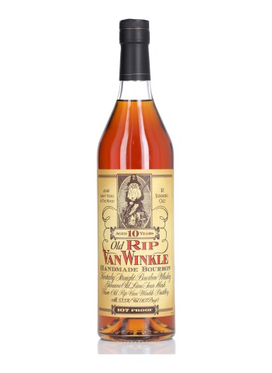 View full screen - View 1 of Lot 172. Old Rip Van Winkle 10 Year Old 107 proof NV (1 BT 75cl).