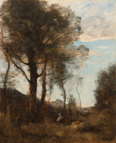 View full screen - View 1 of Lot 7. Shepherd in a Landscape.