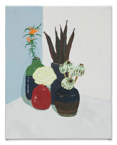 View full screen - View 1 of Lot 20. Still Life with Poppy Pods.