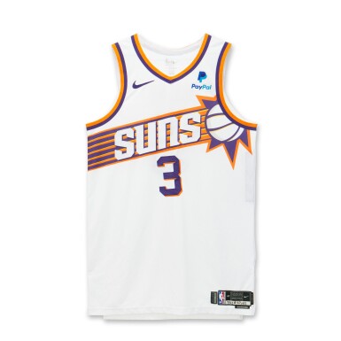 全螢幕檢視 - 查看189Bradley Beal Phoenix Suns 2023-2024 Game Worn Association Edition Jersey | Double-Double的1