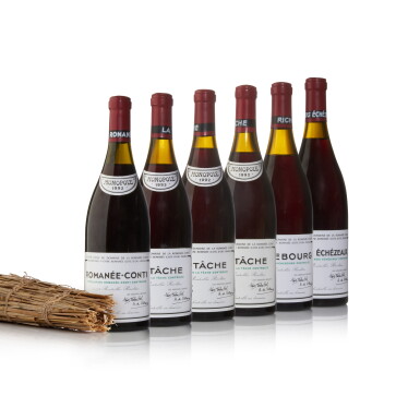 View full screen - View 1 of Lot 510. Domaine de la Romanée-Conti Assortment 1992 Domaine de la Romanée-Conti (12 BT) .