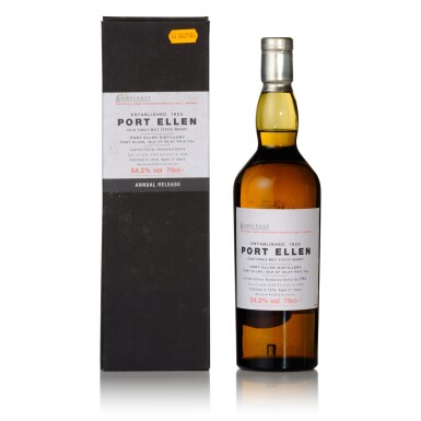 View full screen - View 1 of Lot 93. Port Ellen 6th Annual Release 27 Year Old 54.2 abv 1978 (1 Bottle 70cl).