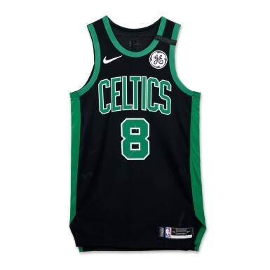 View full screen - View 1 of Lot 41. Kemba Walker Boston Celtics 2019-2020 NBA Playoffs Game Worn Jersey | Matched to 7 Games.