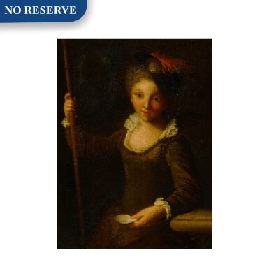 View full screen - View 1 of Lot 86. A young pilgrim girl.