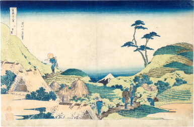 View full screen - View 1 of Lot 18. Katsushika Hokusai (1760-1849) | Lower Meguro (Shimo-Meguro) | Edo period, 19th century.
