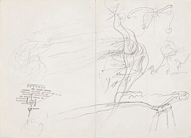 View full screen - View 1 of Lot 452. African Drawing No. 6: Seven Palms (from the Leonardo series).