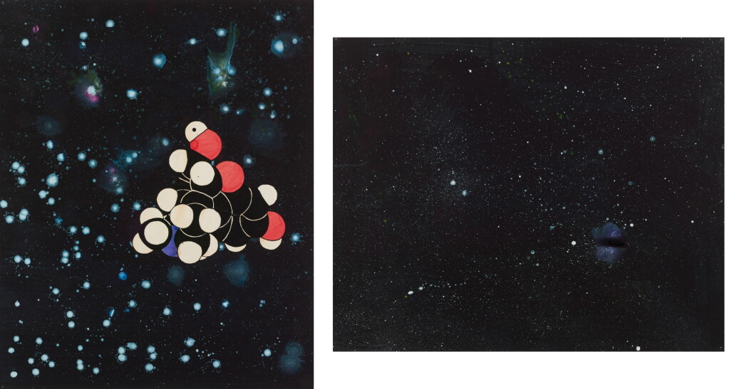 View full screen - View 1 of Lot 10. DAVE MULLER | SPATIAL FRAGMENT (#556) & SPATIAL FRAGMENT (#98) (2).