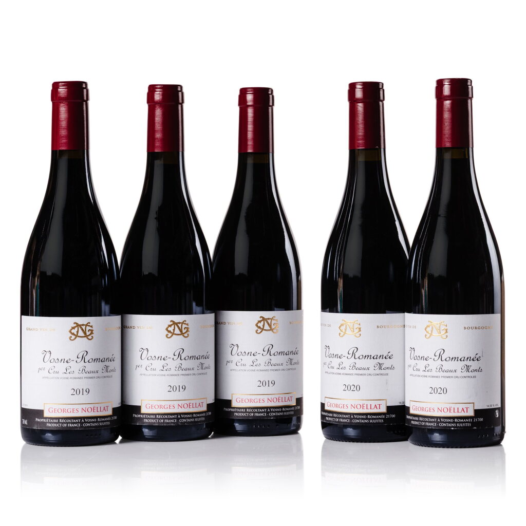 View full screen - View 1 of Lot 196. Vosne Romanée, Les Beaux Monts 2019/2020 Georges Noellat (5 BT).