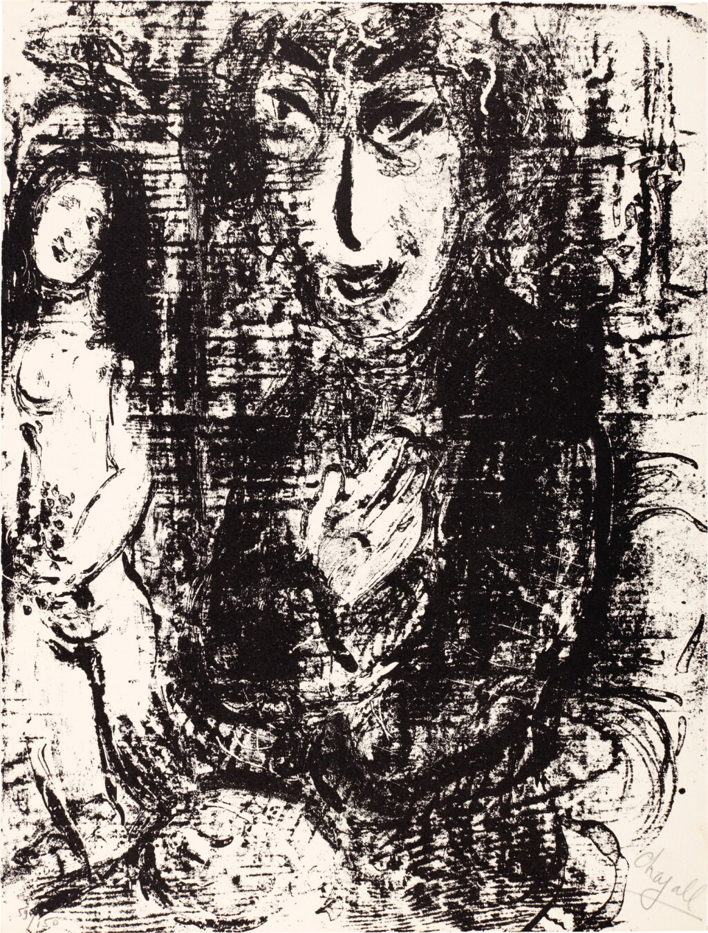 View full screen - View 1 of Lot 93. MARC CHAGALL | CHAGALL LITHOGRAPHE, TOME II (CRAMER BOOKS 56).