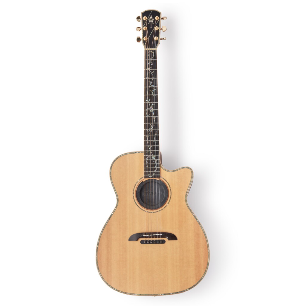 View full screen - View 1 of Lot 210. Bob Weir | Alvarez, 2002, model WY-80, stage used by Bob Weir and Rob Wasserman.