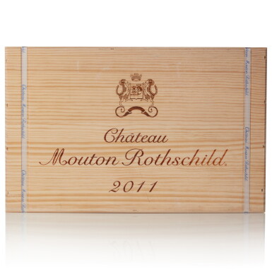 View full screen - View 1 of Lot 492. Château Mouton Rothschild 2011 (12 BT).