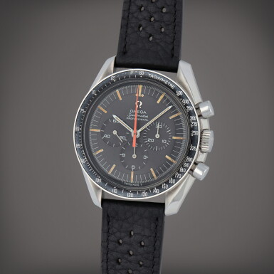 View full screen - View 1 of Lot 43. Speedmaster 'Ultraman', Reference 145.012-67 SP A stainless steel chronograph wristwatch Circa 1968.
