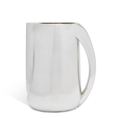 View full screen - View 1 of Lot 429. A Silver "Thumbprint" Pitcher, Designed by Elsa Peretti for Tiffany & Co., New York, Late 20th Century.