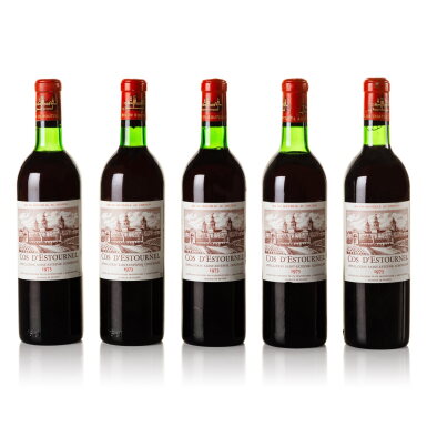 View full screen - View 1 of Lot 72. Château Cos d'Estournel 1973 (10 BT).