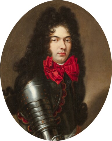 View full screen - View 1 of Lot 473. Portraits said to be of two sons of Louis XIV.