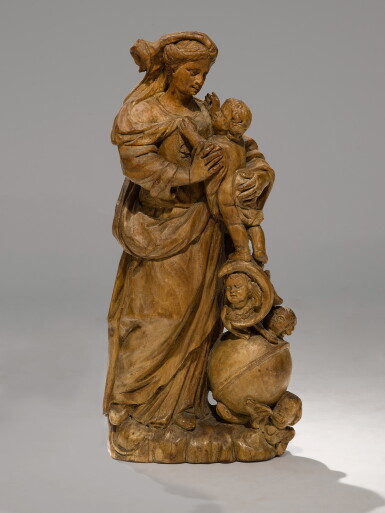 View full screen - View 1 of Lot 500. Madonna and Child.