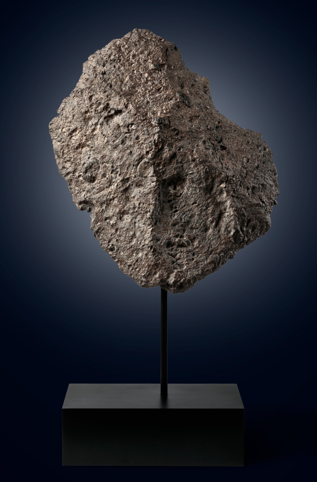 View full screen - View 1 of Lot 135. Notable Offering Of The Moon — The End Piece Of Tisserlitine 001 — The Second Largest Piece Of The Moon On Earth.