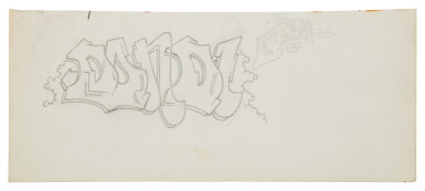 View full screen - View 1 of Lot 442. Untitled (Original Sketch for Subway).