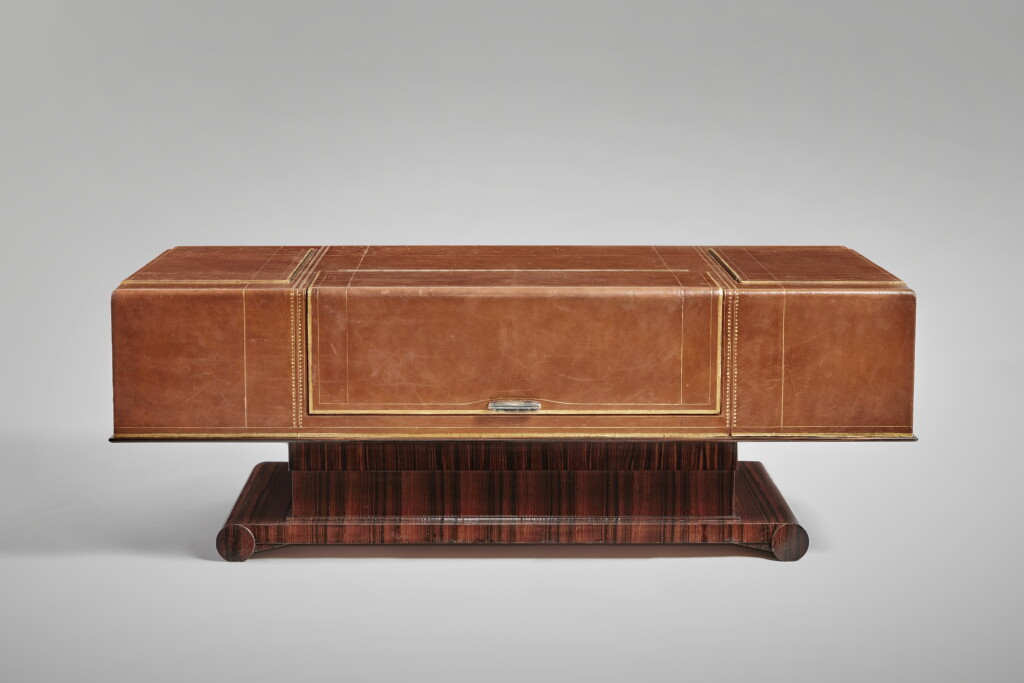 View full screen - View 1 of Lot 33. "Rodier" Bar Table.