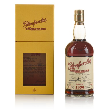 View full screen - View 1 of Lot 170. Glenfarclas The Family Casks #5099 56.9 abv 1990 (1 BT 70cl).