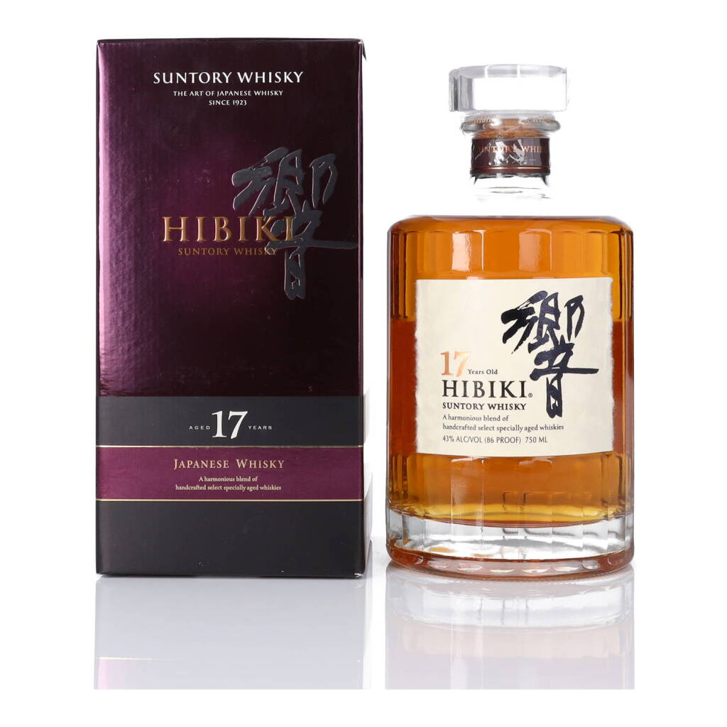 View full screen - View 1 of Lot 61. Hibiki 17 Year Old 43.0 abv NV (1 BT 75cl).