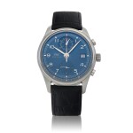 'Laureus Sport for Good Foundation' Portugieser Chronograph Classic, Ref. 390406 Limited edition stainless steel flyback chronograph wristwatch with date Circa 2014