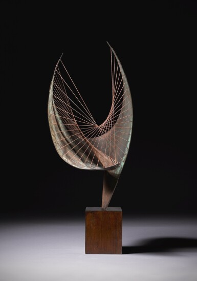 View full screen - View 1 of Lot 9. DAME BARBARA HEPWORTH | ORPHEUS (MAQUETTE I).