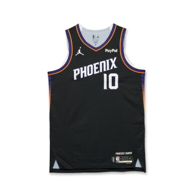 View full screen - View 1 of Lot 36. Khaman Maluach Phoenix Suns 2025-2026 Emirates NBA Cup Game Worn Statement Edition Jersey .