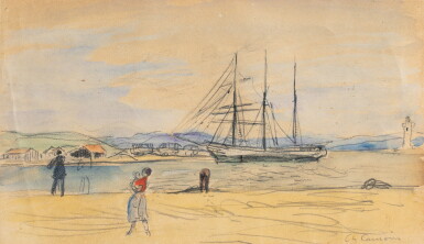 View full screen - View 1 of Lot 199. CHARLES CAMOIN | LE PORT DE TOULON.