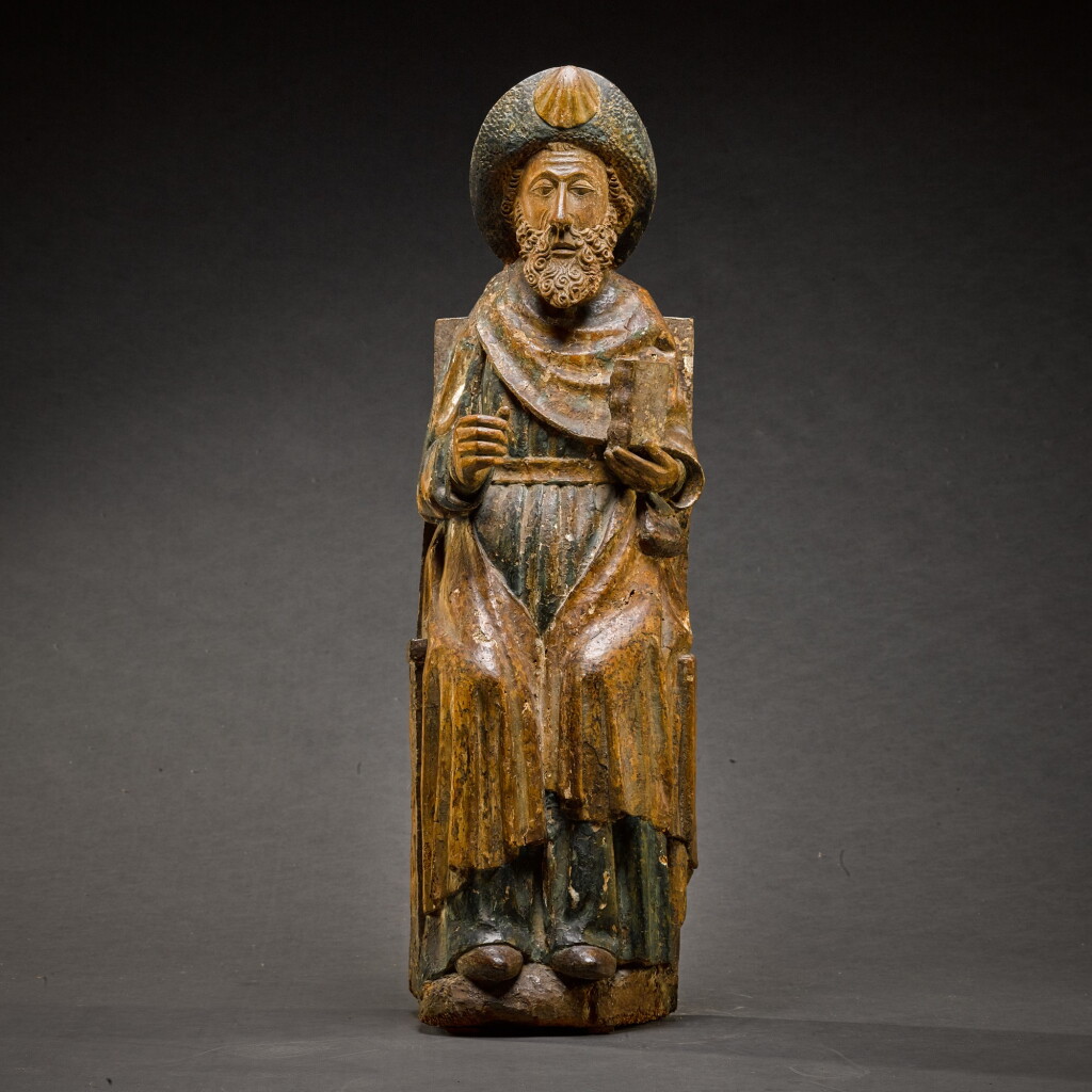 View full screen - View 1 of Lot 82. SOUTHERN NETHERLANDISH OR HISPANO-FLEMISH, LATE 15TH CENTURY | SAINT JAMES.