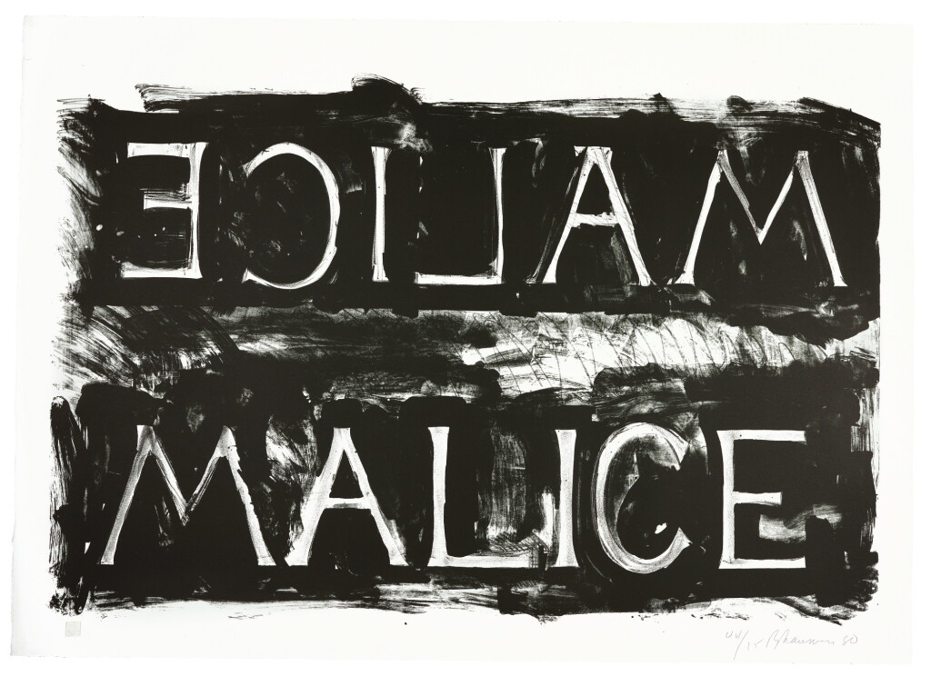 View full screen - View 1 of Lot 167. BRUCE NAUMAN | MALICE (CORDES 37).