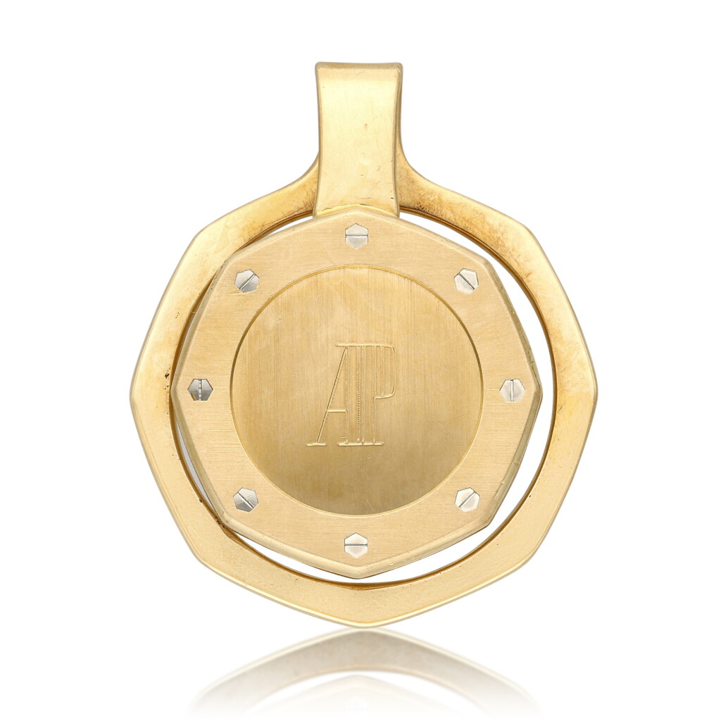 View full screen - View 1 of Lot 284. 'Royal Oak' | A yellow gold money clip, Circa 2000.