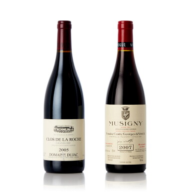 View full screen - View 1 of Lot 1308. Clos de la Roche 2005 Domaine Dujac (3 BT).