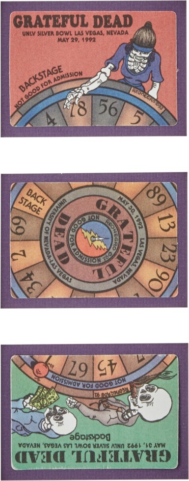 View full screen - View 1 of Lot 152. Grateful Dead | Backstage in Vegas.