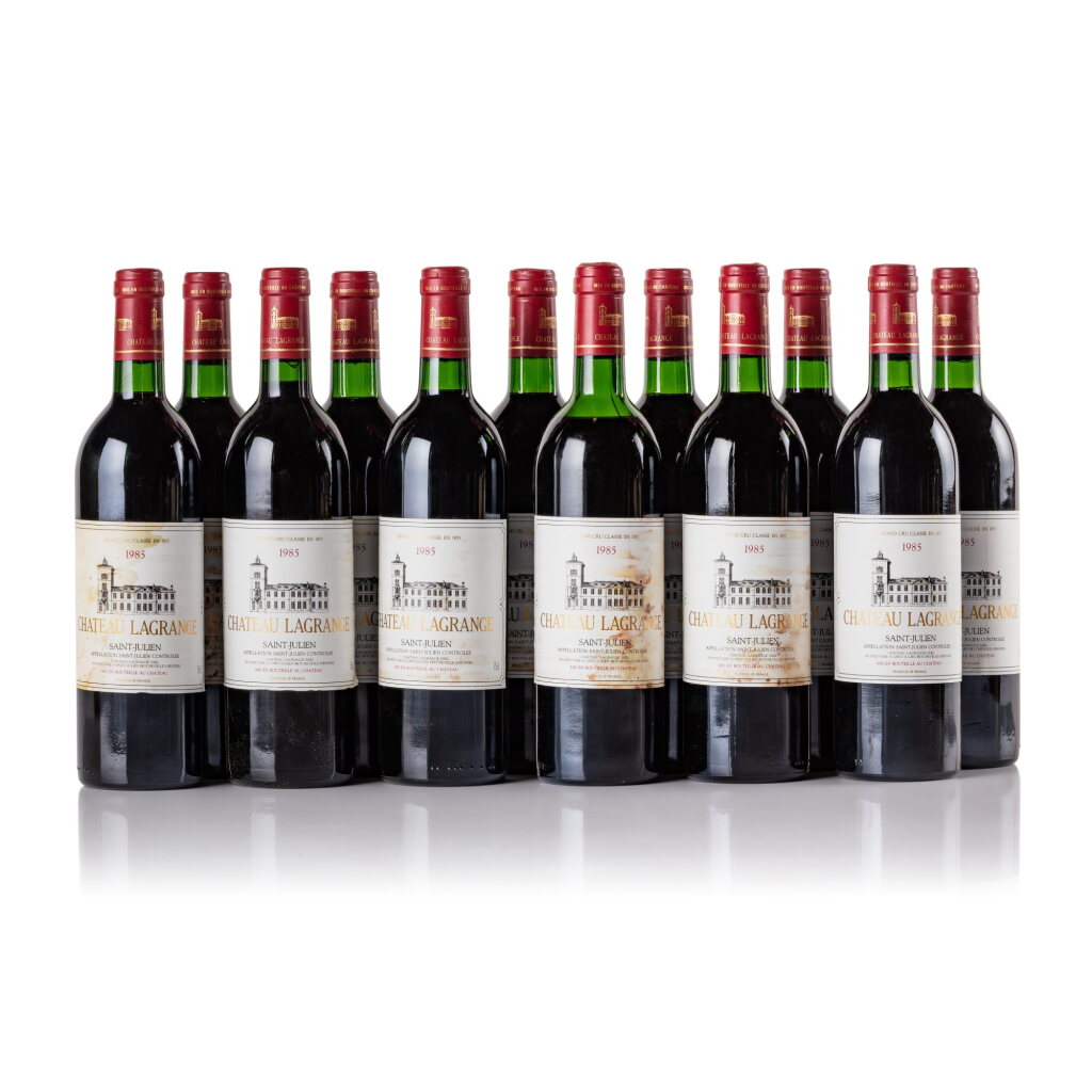 View full screen - View 1 of Lot 374. Château Lagrange (St. Julien) 1985 (12 BT).