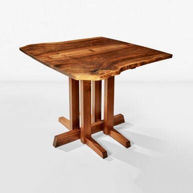 View full screen - View 1 of Lot 113. GEORGE NAKASHIMA | "FRENCHMAN'S COVE" TABLE.