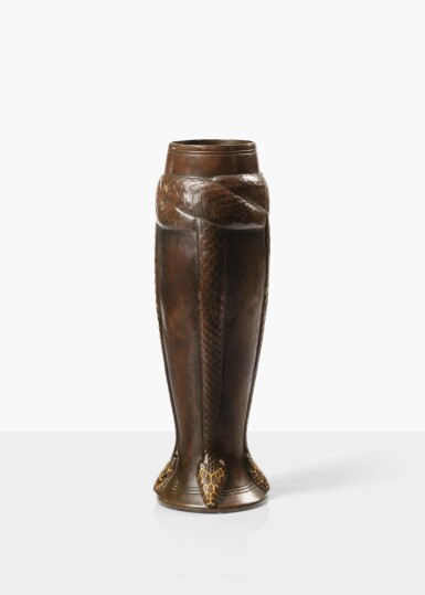 View full screen - View 1 of Lot 51. Vase Serpents.