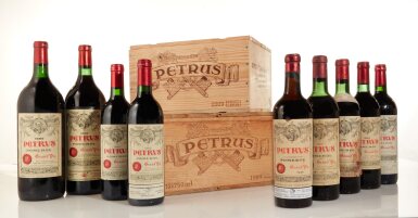 View full screen - View 1 of Lot 23. Petrus 1986 (2 BT).