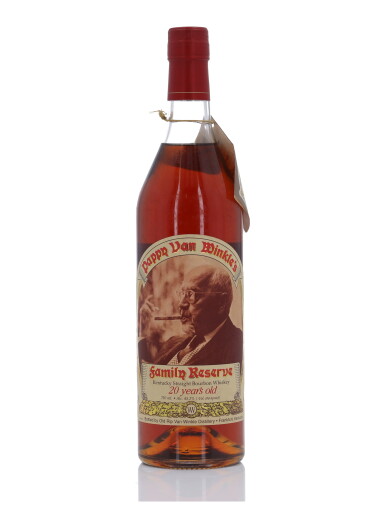 View full screen - View 1 of Lot 330. Pappy Van Winkle's 20 Year Old Family Reserve 90.4 Proof NV (1 Bottle 75cl).