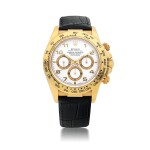 ROLEX | 'ZENITH' DAYTONA, REF 16518 A YELLOW GOLD AUTOMATIC CHRONOGRAPH WRISTWATCH WITH REGISTERS CIRCA 2000