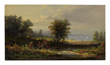 View full screen - View 1 of Lot 16. HENRY BOESE | AFTERNOON AT THE SHORE.