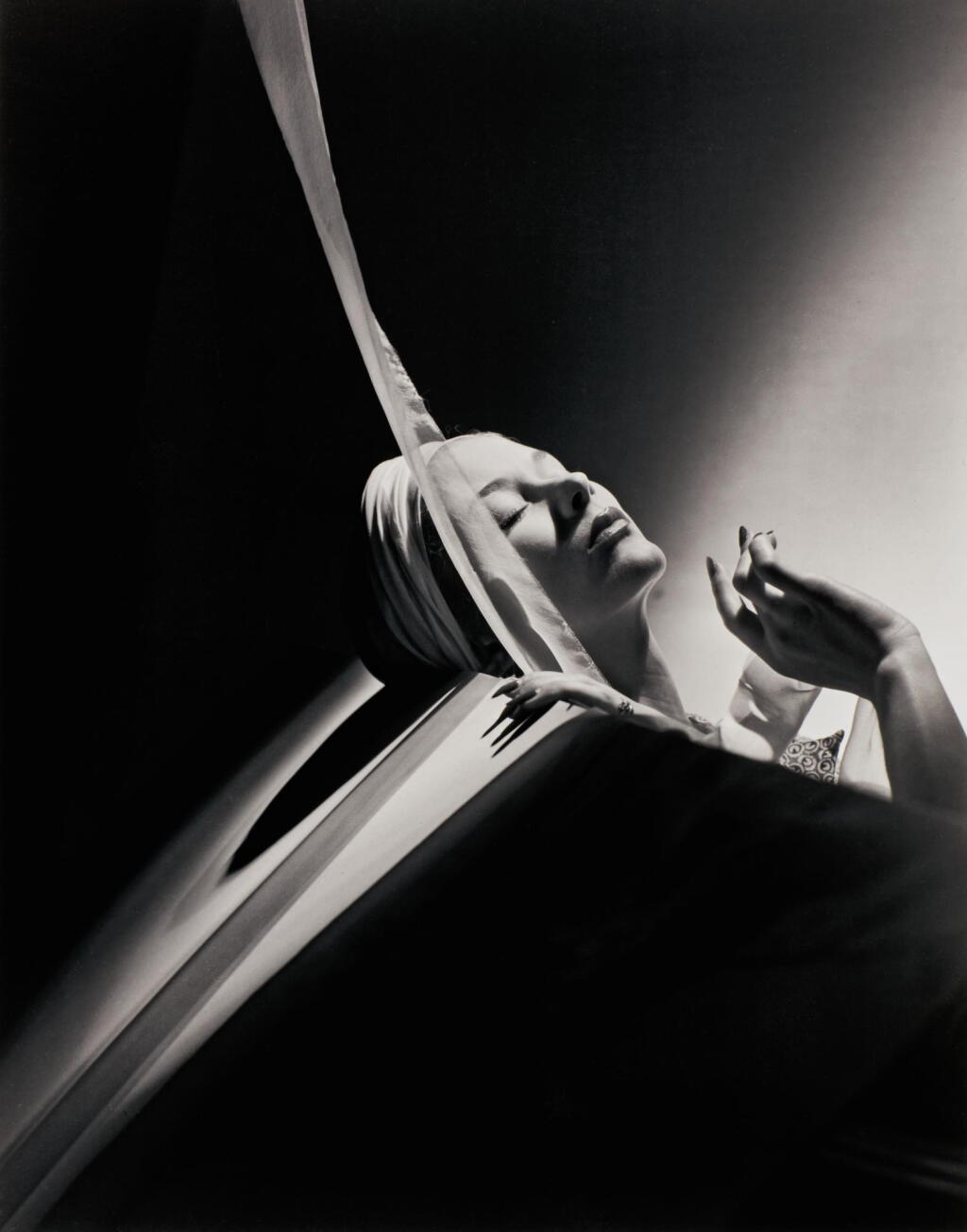 View full screen - View 1 of Lot 10. HORST P. HORST | 'LISA FONSSAGRIVES-PENN WITH TURBAN', 1940.
