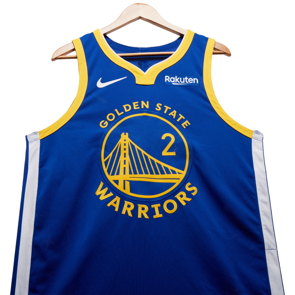 View full screen - View 1 of Lot 114. Brandin Podziemski Golden State Warriors 2023-2024 Game Worn Icon Edition Jersey.