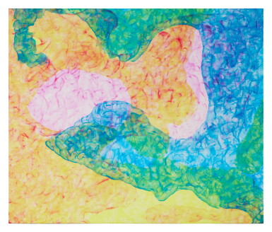 View full screen - View 1 of Lot 178. Layer Painting (CMY): Still Life with Three Fish and One Vase (Abstract).
