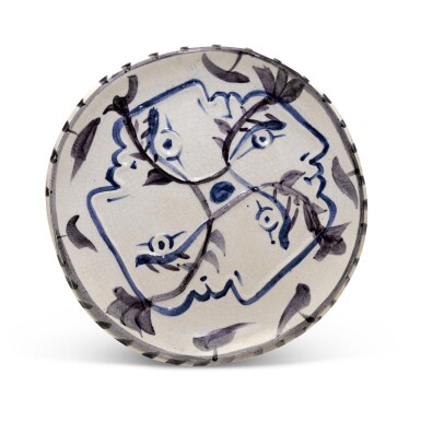 View full screen - View 1 of Lot 22. Quatre profils enlacés (see A. R. 84) .