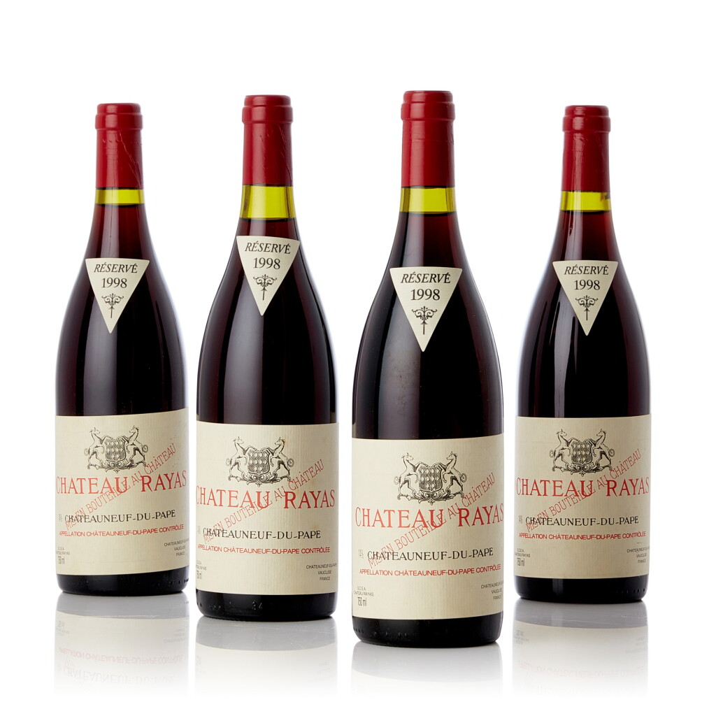 View full screen - View 1 of Lot 9568. Châteauneuf du Pape, Château Rayas 1998 (12 BT).